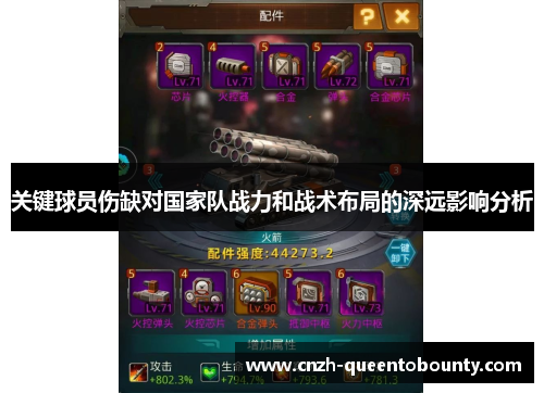 关键球员伤缺对国家队战力和战术布局的深远影响分析 关键球员伤缺对国家队战力和战术布局的深远影响分析